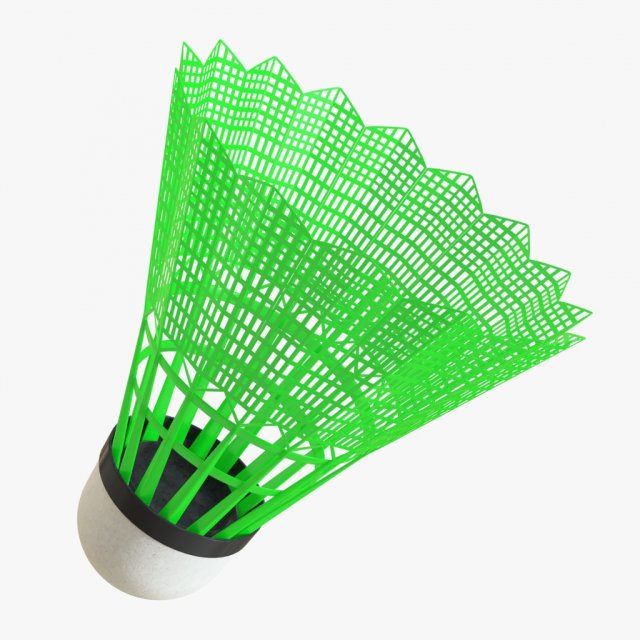shuttlecock 01 5 3D-Modell .c4d .max .obj .3ds .fbx .stl .blend 