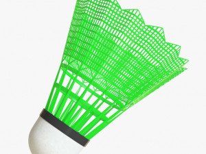 shuttlecock 01 5 3D-Modell