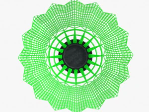 shuttlecock 01 5 3D Model