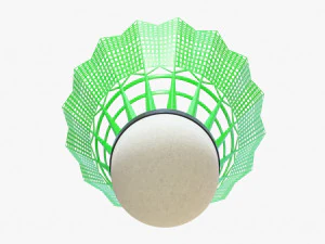 shuttlecock 01 5 3D Model