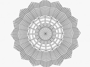 shuttlecock 01 5 3D Model