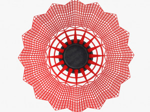 shuttlecock 01 3D-Modell