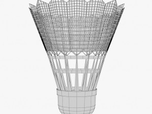 shuttlecock 01 3D-Modell