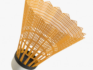 shuttlecock 01 2 3D Model