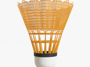shuttlecock 01 2 3D Model
