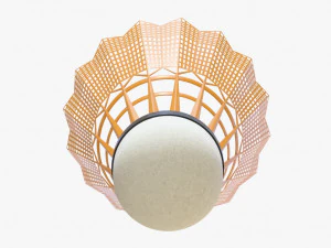 shuttlecock 01 2 3D Model