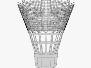 shuttlecock 01 2 3D Модель