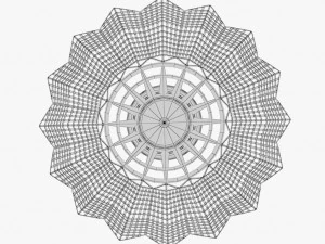 shuttlecock 01 2 3D Model