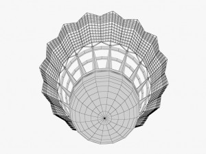 shuttlecock 01 2 3D Модель