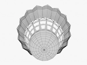 shuttlecock 01 2 3D Model