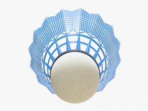 shuttlecock 01 3 3D Model