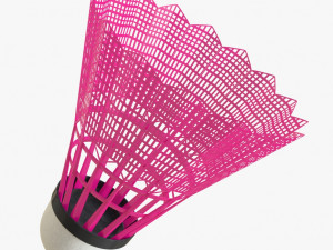shuttlecock 01 4 3D Model