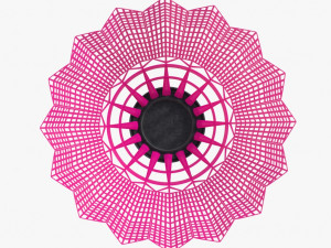 shuttlecock 01 4 3D Модель