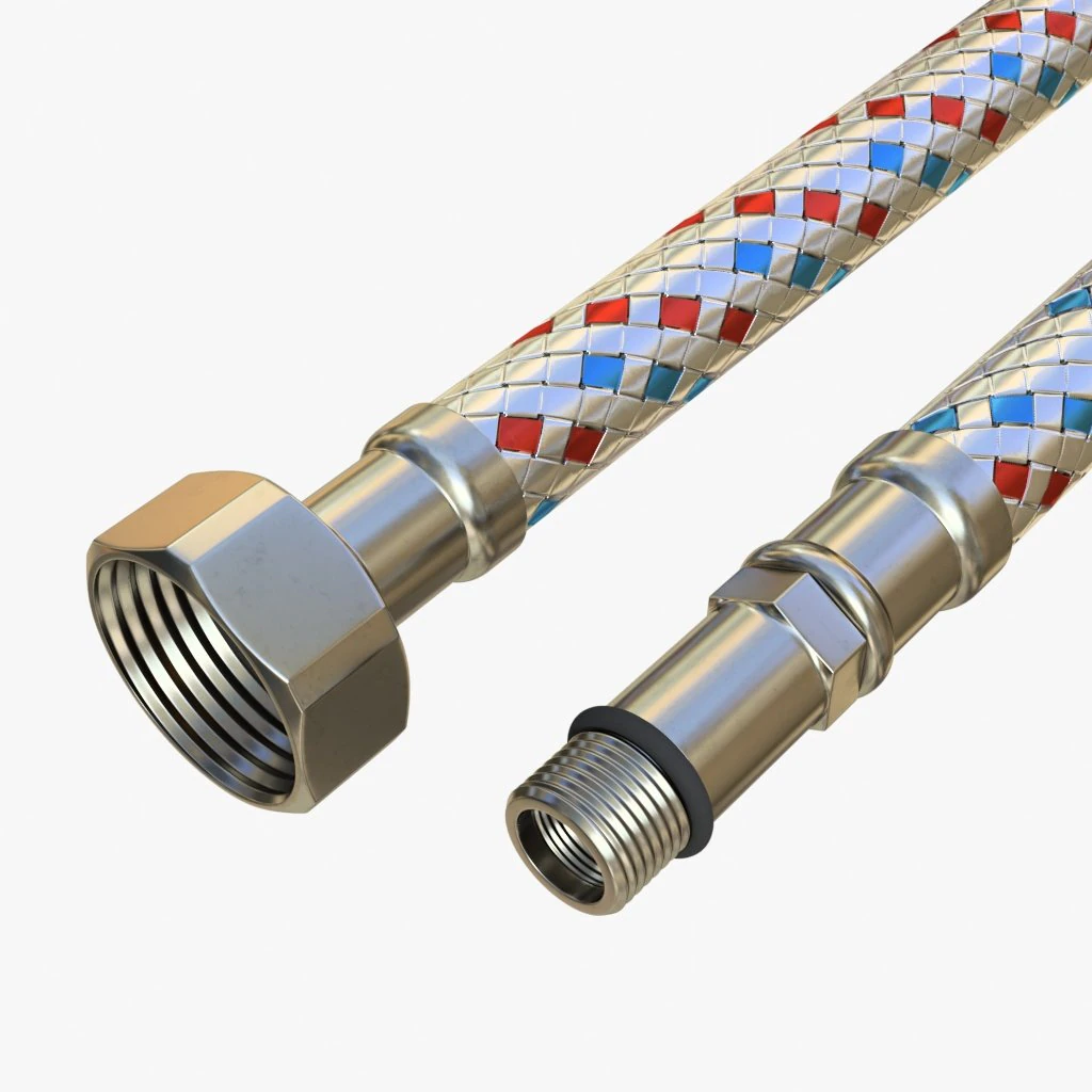 plumbing cables 01 3D Model .c4d .max .obj .3ds .fbx .stl .blend 
