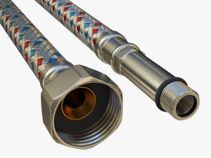 plumbing cables 01 3D Model