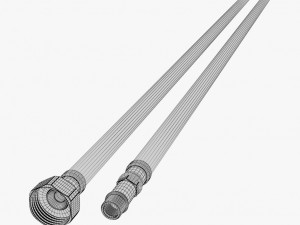 plumbing cables 01 3D Model