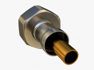 plumbing cables 01 nut 3D Model