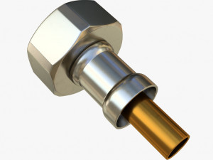 plumbing cables 01 nut 3D Model