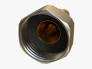 plumbing cables 01 nut 3D Model