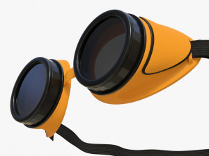 protective glasses 02 1 3D Model