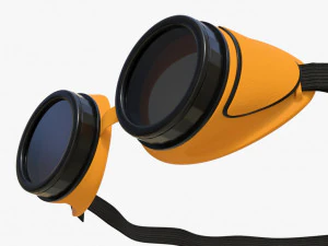 protective glasses 02 1 3D Model