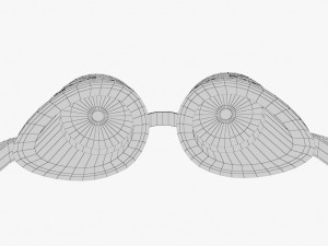 protective glasses 02 1 3D Model