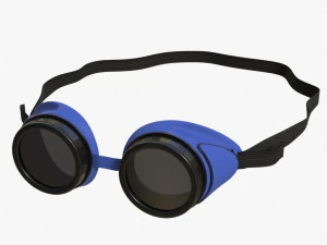 protective glasses 02 2 3D Model