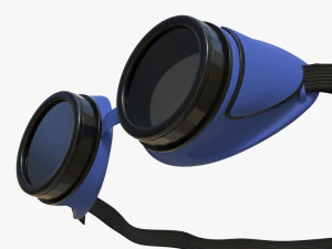 protective glasses 02 2 3D Model