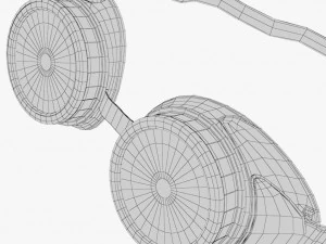 protective glasses 02 2 3D Model