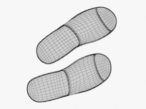 slippes 01 3D Model
