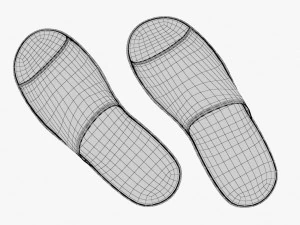 slippes 01 3D Model