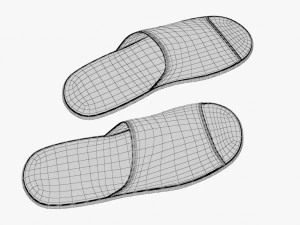 slippes 01 3D Model
