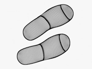 slippes 01 a 3D Model