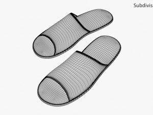 slippes 01 b 3D Model