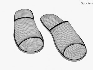 slippes 01 b 3D Model