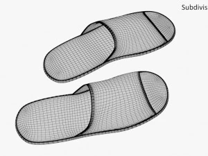 slippes 01 d 3D Model