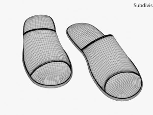 slippes 01 d 3D Model