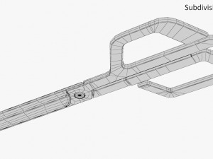 scissors 01 3D Модель