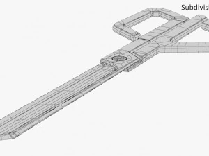 scissors 01 3D Model
