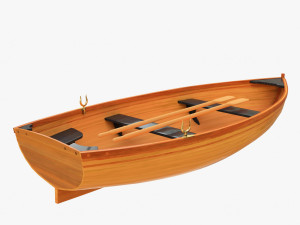 boat 01 Model 3D