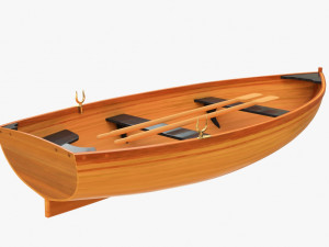 boat 01 Model 3D