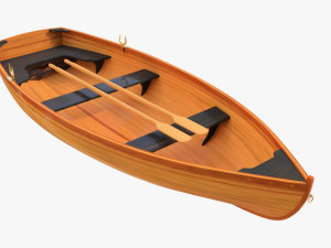 boat 01 Model 3D