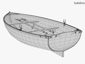 boat 01 Model 3D