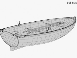 boat 01 Model 3D