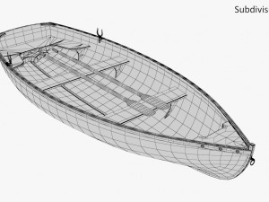 boat 01 Model 3D