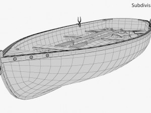boat 01 Model 3D