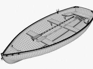 boat 01 a 3D मॉडल