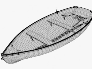 boat 01 b 3D Model