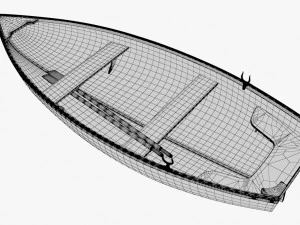 boat 01 b 3D Model