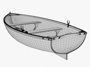 boat 01 b 3D Model